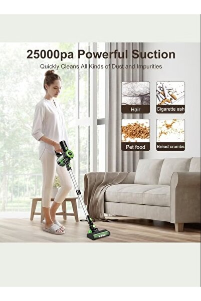 Denx DX2903 8-in-1 Cordless Vacuum Cleaner with Super Suction 10kPa
