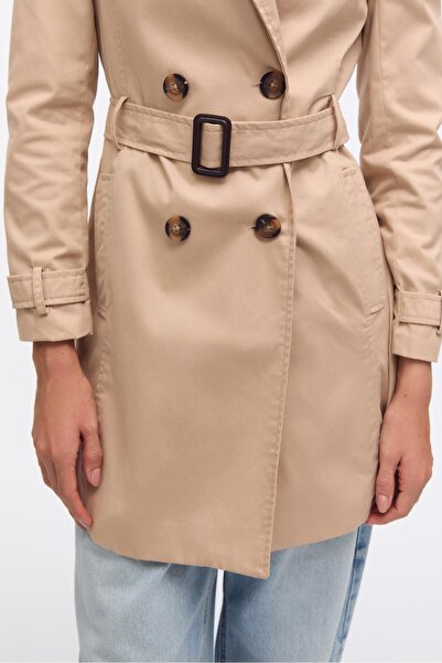 Stradivarius Kısa trençkot
