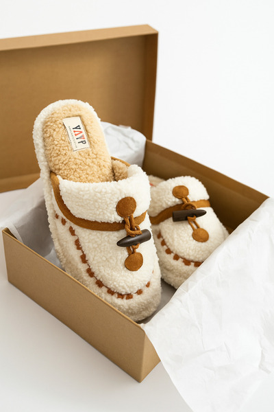 StWenn Women's House Slippers Plush Slippers Dowry and Bundle Slippers No Sound Thick Sole