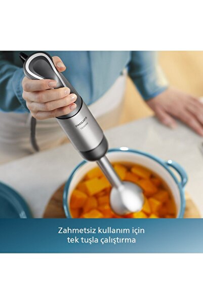 Philips Tchx Güçlü 5000 Serisi Blender Seti, 1200W, SpeedTrigger Teknolojisi, 1,7 Lt, HR2695/01 Yenii
