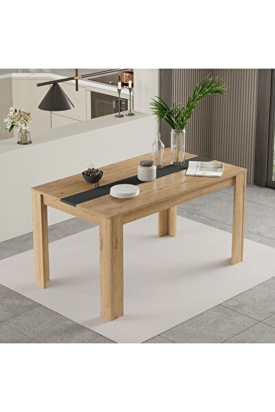 Yurupa Aven Yemek Masası 140x80 Sepet-Beyaz AVE22-SA