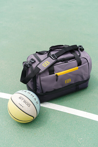 Solo Bag Medium Size Unisex Fabric Sports Casual Fitness and Travel Bag with Shoe Eyes