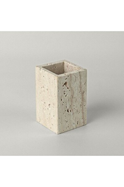 Linens Marble 7x7x11 cm Diş Fırçalık