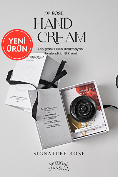 Muzigae Mansion Parfümlü Nemlendirici El Kremi MUZIGAE MANSION De Rose Hand C...