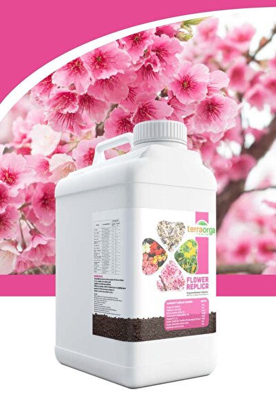 TerraOrga Flower Replıca 5 Lt Np'li Sıvı Organomineral Gübre