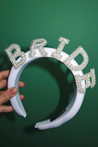 TAKIŞTIR Бяла цвят булката Написано Сбогом на ергенството Короната на булката