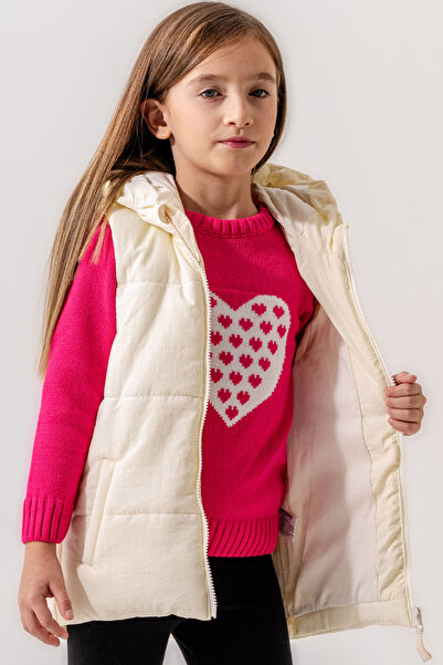 Verscon Αδιάβροχο καπιτονέ γιλέκο με κουκούλα Unisex 2-6 ετών