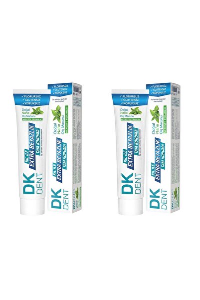 DKDENT Naneli Diş Macunu 75 ml 2'li Set