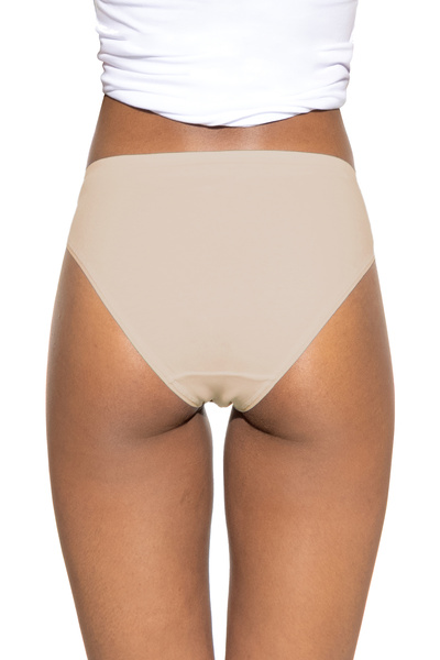 BRAINWEAR Women's 3 Pack Lycra Cotton Hipster Panties