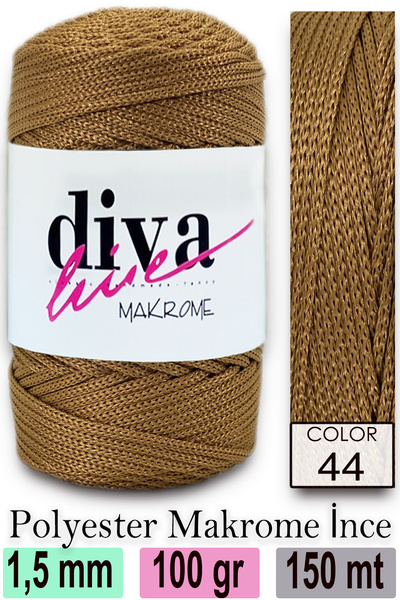 Diva İplik Σχοινί Diva Macrame 44