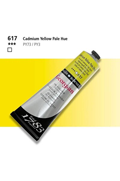Daler Rowney Georgian Yağlı Boya 225ml Cadmium Yellow Pale Hue 617