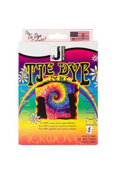 Jacquard Funky Groovy Tie Dye Kit (6'lı)