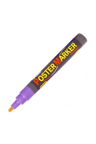 artline Poster Markörü Uç:4,0mm Metalik Mor