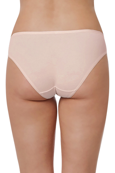 BRAINWEAR Women's 3 Pack Lycra Cotton Bikini Panties