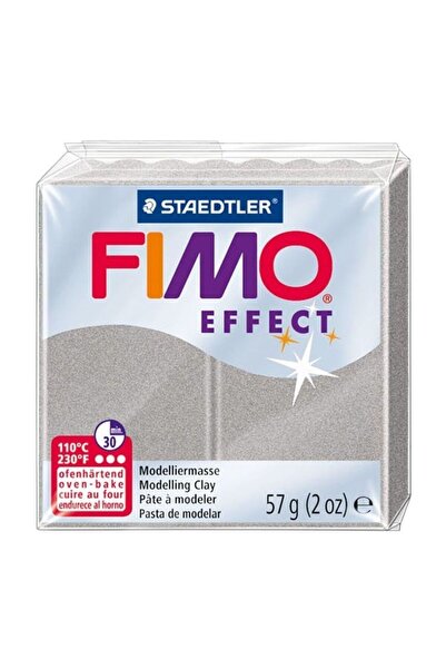 Staedtler Fimo Effect Modelleme Kili 57gr Sedefli Gümüş 8020-817