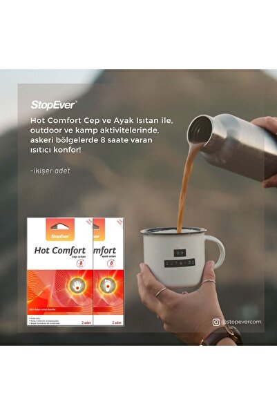StopEver Hot Comfort Ayak Isıtan 2'li Paket