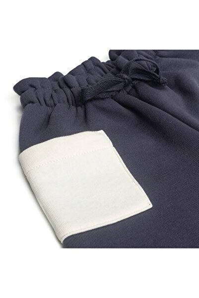 Zuppers Thick Cotton Jogger Pants with Baby Pockets - Navy