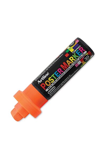 artline Poster Markörü Uç:30,0mm Fosforlu Turuncu