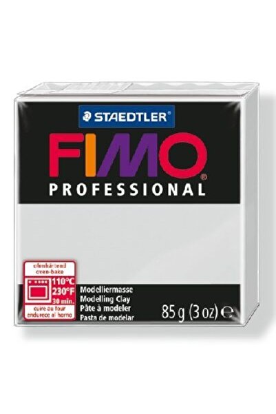 Staedtler Fimo Professional Modelleme Kili 85gr Yunus Gri 8004-80