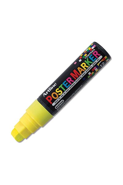 artline Poster Markörü Uç:12,0mm Fosforlu Sarı