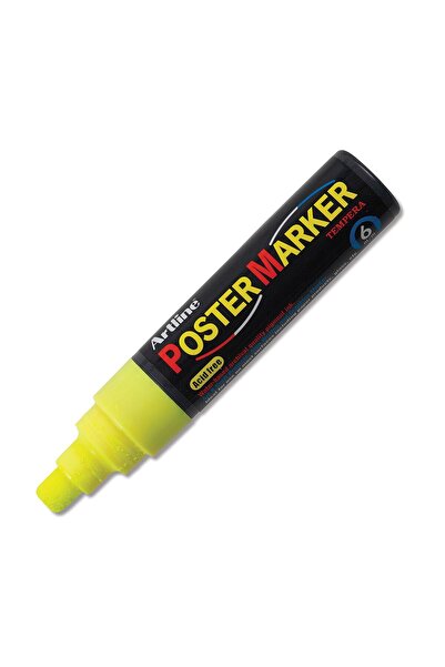 artline Vârf marker pentru poster: 6,0 mm, galben fluorescent