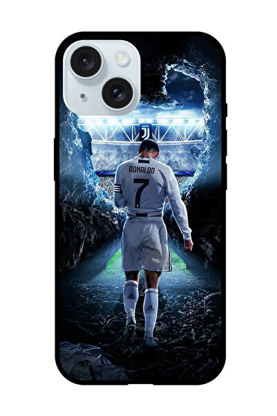 Theodor جراب واقٍ مضاد للخدش والصدمات لهاتف iPhone 15 رونالدو