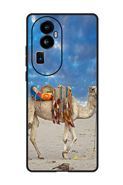 Theodor جراب واقٍ مضاد للخدش والصدمات لهاتف Oppo Reno 10 Pro Plus بلون الجمل