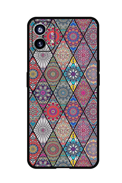 Theodor جراب واقٍ مضاد للخدش والصدمات لهاتف Nothing Phone 1 بتصميم فن الماندالا