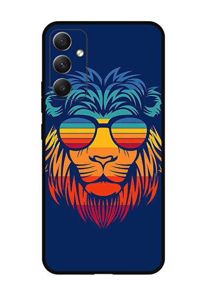 Theodor جراب واقٍ مضاد للخدش والصدمات لهاتف Samsung Galaxy A24 4G Lion