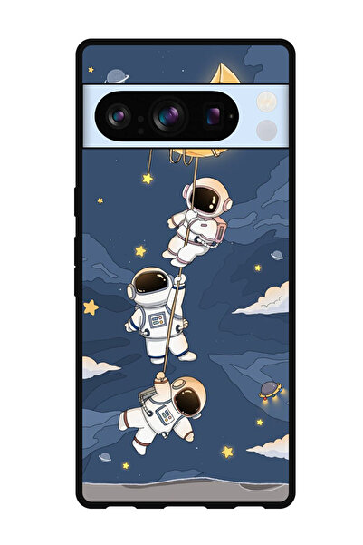 Theodor جراب واقٍ مضاد للخدش والصدمات لهاتف Google Pixel 8 Pro بتصميم رواد فض...