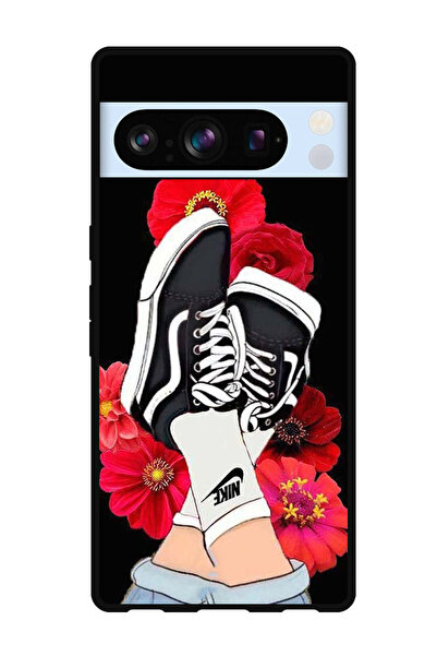 Theodor جراب واقٍ مضاد للخدش والصدمات لهاتف Google Pixel 8 Pro بتصميم أقدام و...