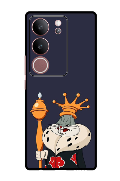 Theodor جراب واقٍ مضاد للخدش والصدمات لهاتف Vivo V29 - V29 Pro، دونالد كينج