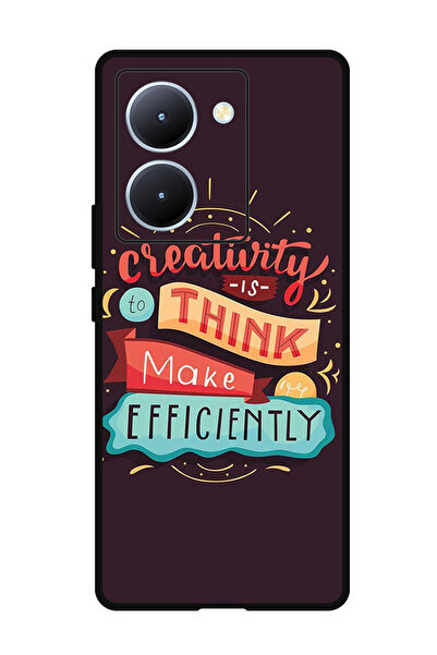 Theodor جراب واقٍ مضاد للخدش والصدمات لهاتف ViVo Y78، الصين، الإبداع هو التفكير