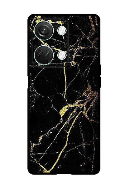 Theodor جراب واقٍ مضاد للخدش والصدمات لهاتف OnePlus Nord 3 بملمس رخامي