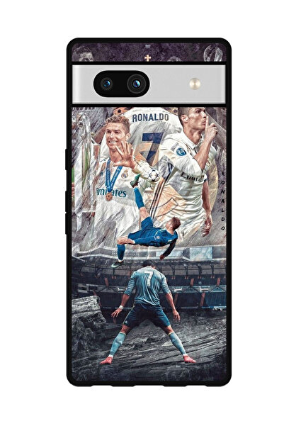 Theodor جراب واقٍ مضاد للخدش والصدمات لهاتف Google Pixel 7a رونالدو 1