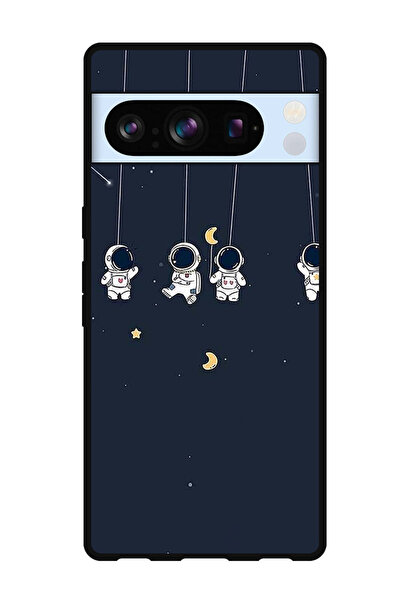 Theodor جراب واقٍ مضاد للخدش والصدمات لهاتف Google Pixel 8 Pro من رواد الفضاء