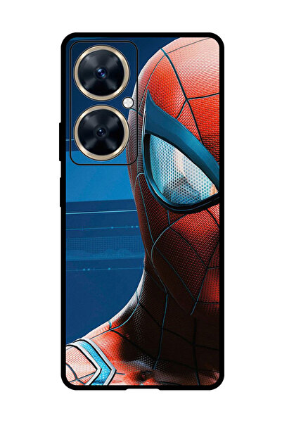 Theodor جراب واقٍ مضاد للخدش والصدمات لهاتف Huawei Nova 11i سبايدرمان نصف الوجه