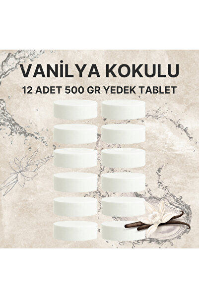 Saban 6 Adet 2x500 gr Nem Alıcı Rutubet Ve Küf Önleyici Yedek Tablet Vanilya