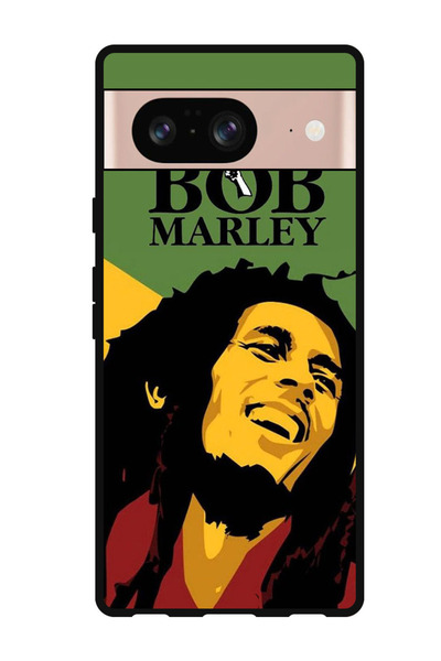 Theodor جراب واقٍ مضاد للخدش والصدمات لهاتف Google Pixel 8 Bob Marley