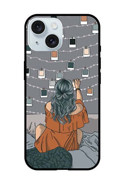 Theodor جراب واقٍ مضاد للخدش والصدمات لهاتف iPhone 15 بولارويد وأضواء