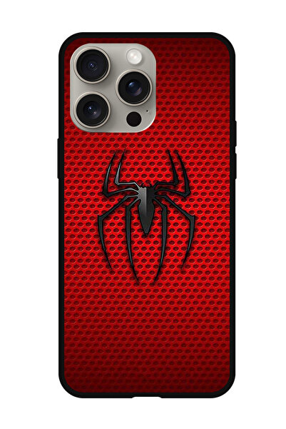 Theodor جراب واقٍ مضاد للخدش والصدمات لهاتف iPhone 15 Pro Max بشعار Spiderman...