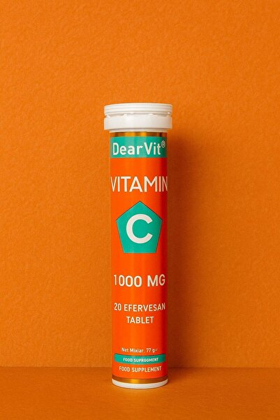 DEARVİT VİTAMİN C 1000 MG EFERVESAN TABLET
