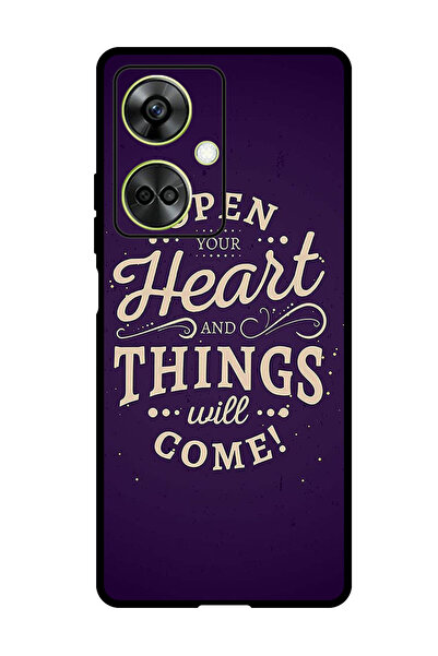 Theodor جراب واقٍ مضاد للخدش والصدمات لهاتف OnePlus Nord CE 3 افتح قلبك