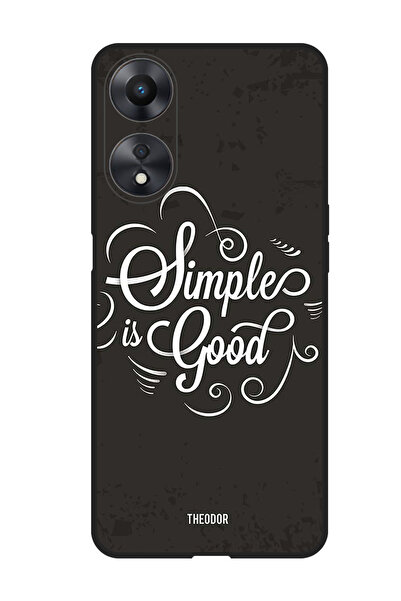 Theodor جراب واقٍ مضاد للخدش والصدمات لهاتف Oppo A98، بسيط وجيد