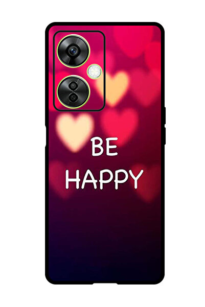 Theodor جراب واقٍ مضاد للخدش والصدمات لهاتف OnePlus Nord CE 3 Lite كن سعيدًا