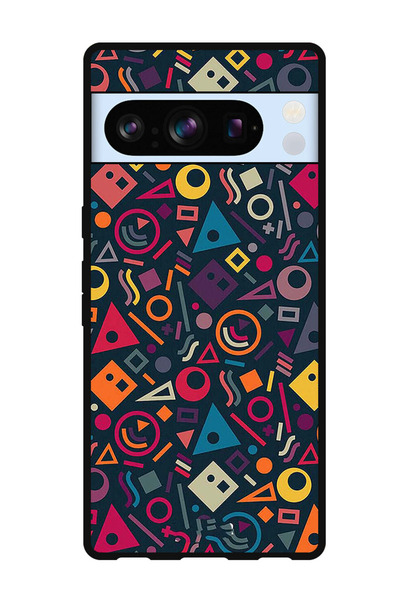 Theodor جراب واقٍ مضاد للخدش والصدمات لهاتف Google Pixel 8 Pro بتصميم رسومات ...