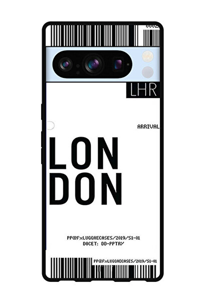 Theodor غطاء حماية مضاد للخدش والصدمات لهاتف Google Pixel 8 Pro، بطاقة صعود لندن