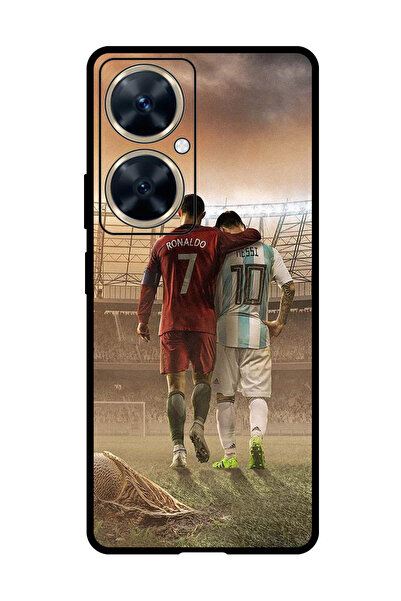 Theodor جراب واقٍ مضاد للخدش والصدمات لهاتف هواوي نوفا 11i رونالدو ميسي