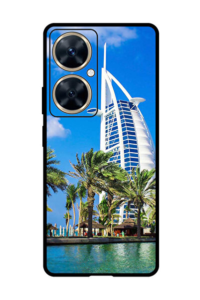 Theodor جراب واقٍ مضاد للخدش والصدمات لهاتف هواوي نوفا 11i، برج دبي