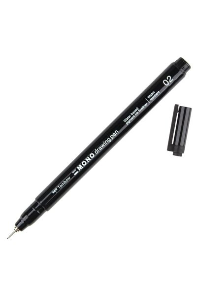 Tombow MONO Çizim Kalemi 0,2mm Siyah
